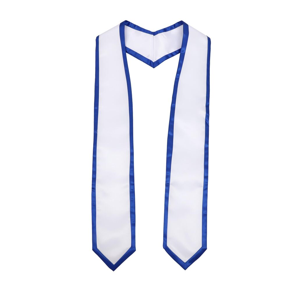4467 Graduation Honor Stole Classic End with Trim for Unisex Adult 72